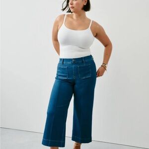 SPANX Deep Blue Flare Jeans